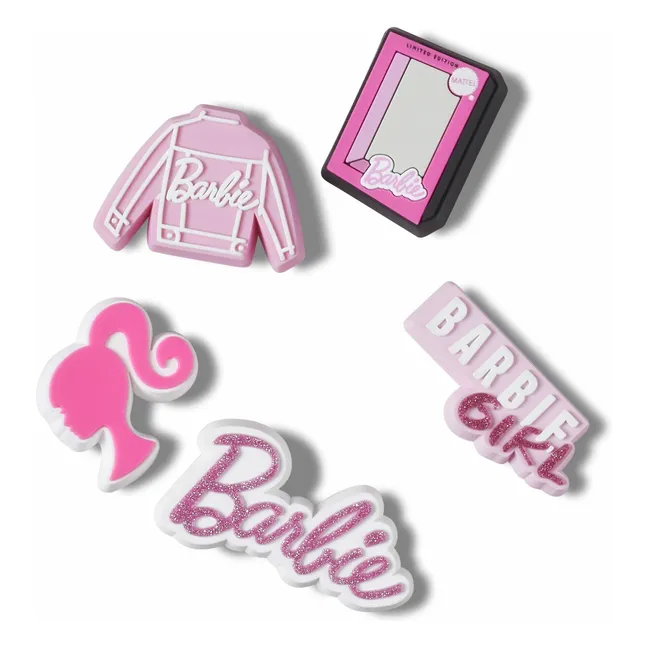 Barbie Jibbitz 5er-Set | Rosa