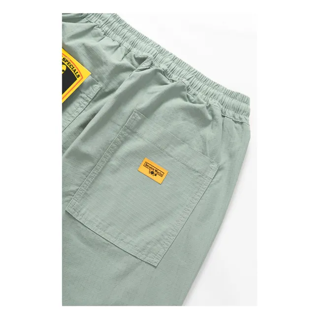 Pantaloni Chef in cotone organico Ripstop | Salvia