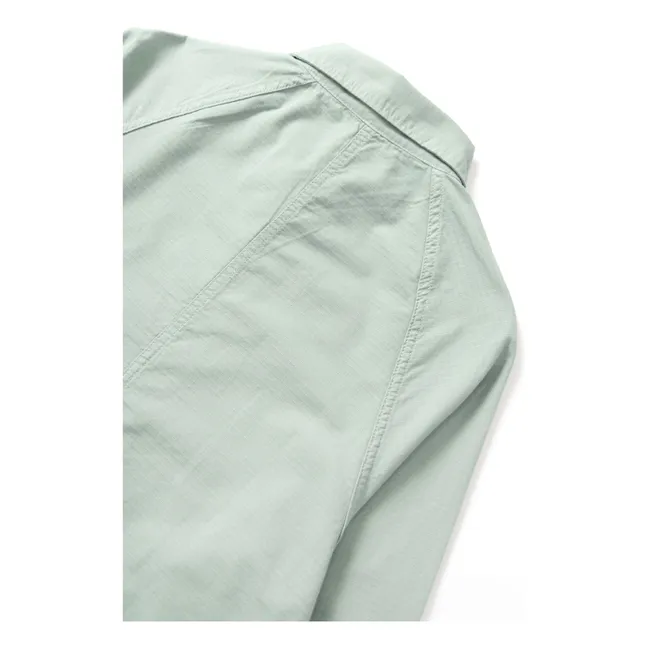 Giacca Foh in cotone organico Ripstop | Salvia