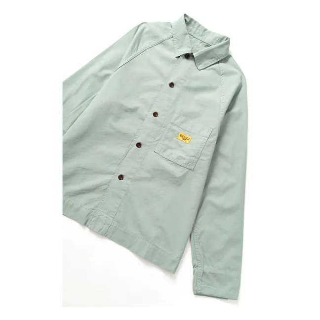 Giacca Foh in cotone organico Ripstop | Salvia