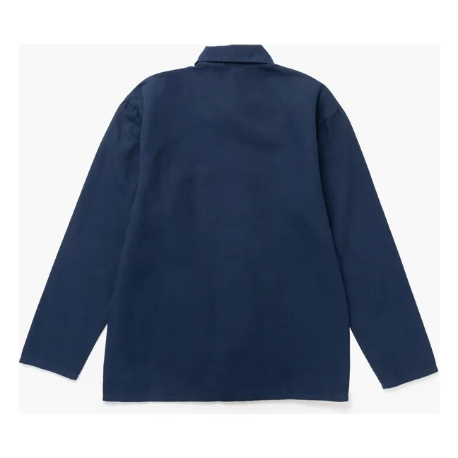 Giacca in cotone organico Canvas Chore | Blu marino