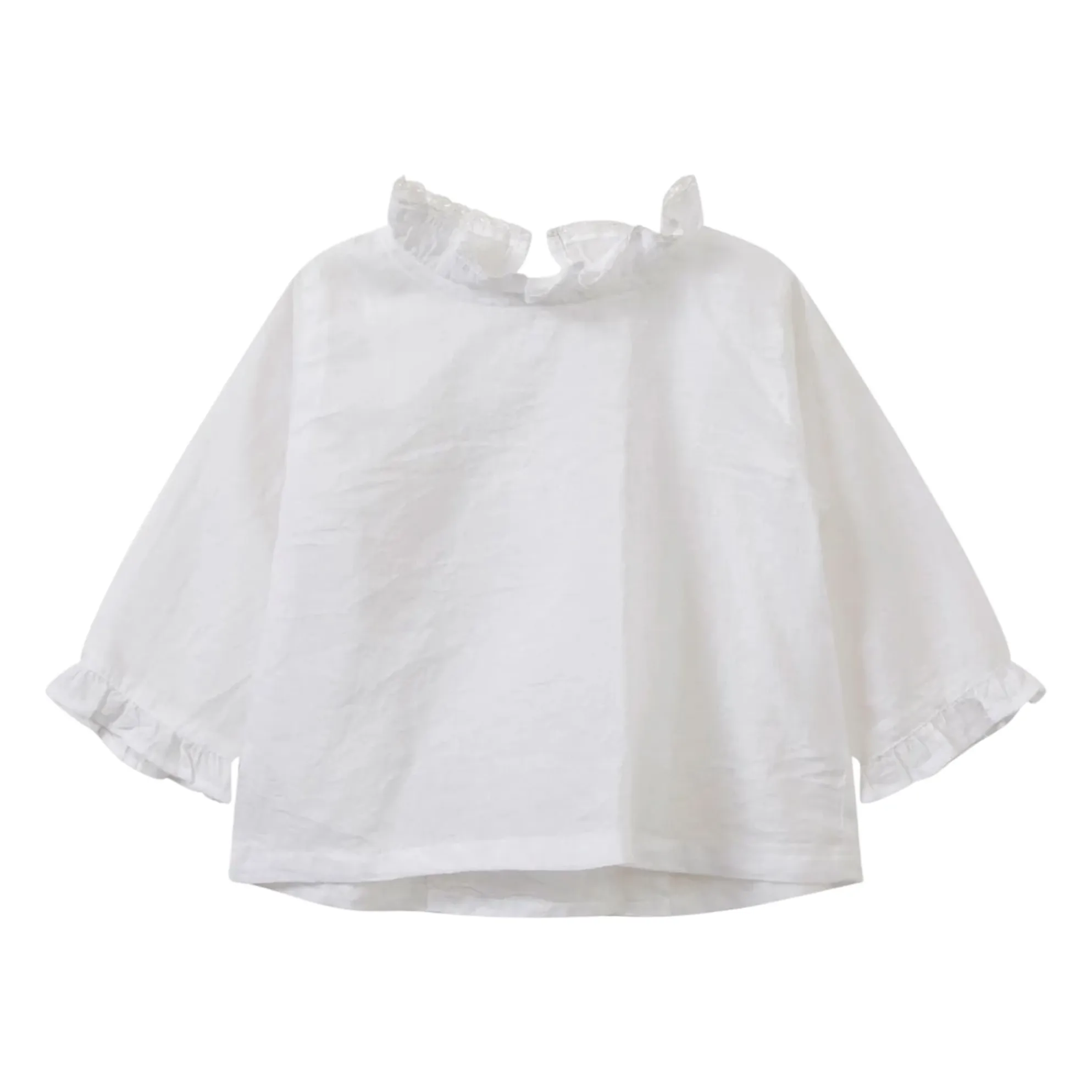 Caramel White Blossom Blouse