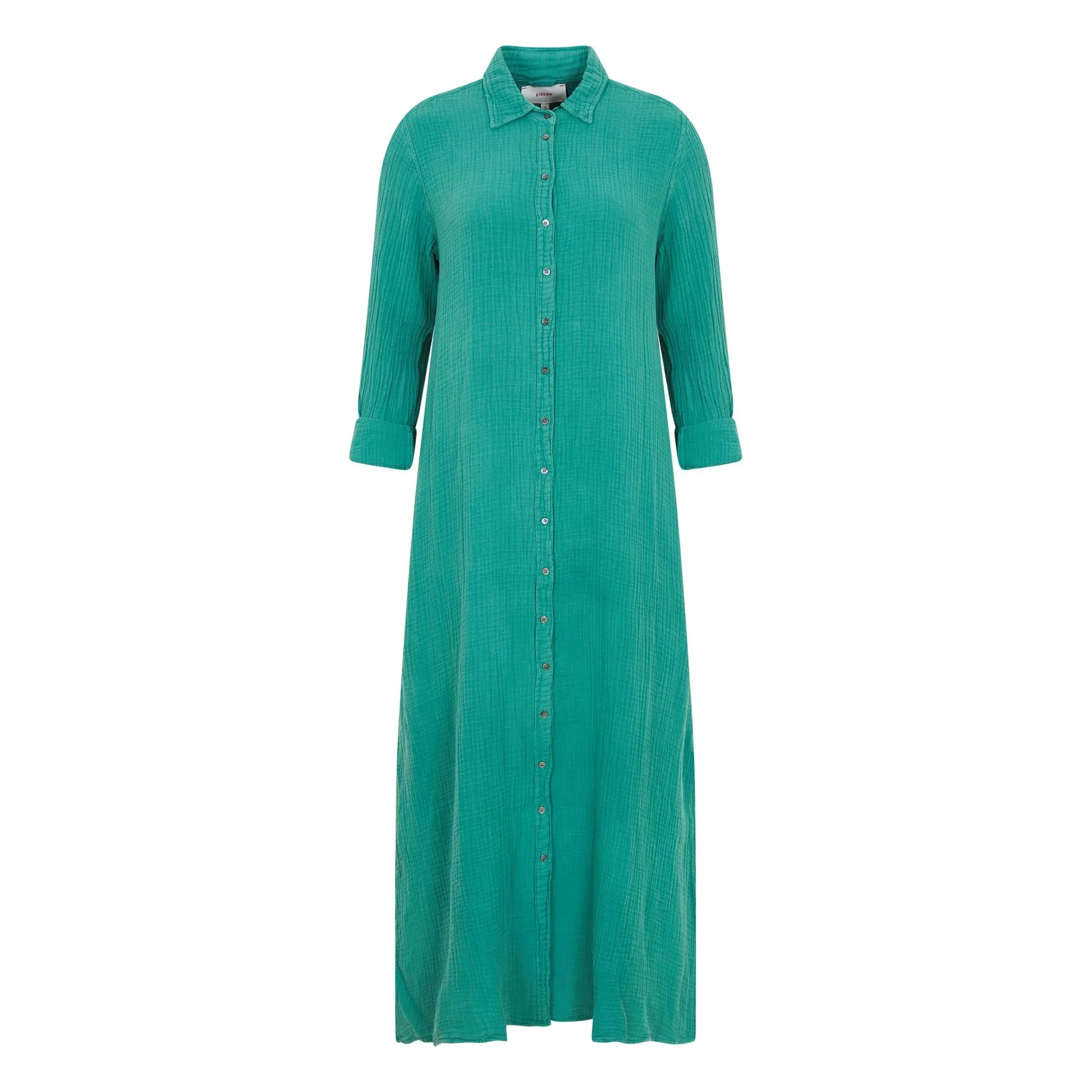 Xirena Green Boden Cotton Gauze Dress