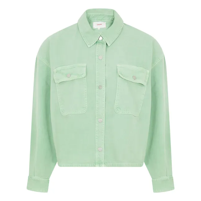 Veste Leon Denim | Vert sorbet