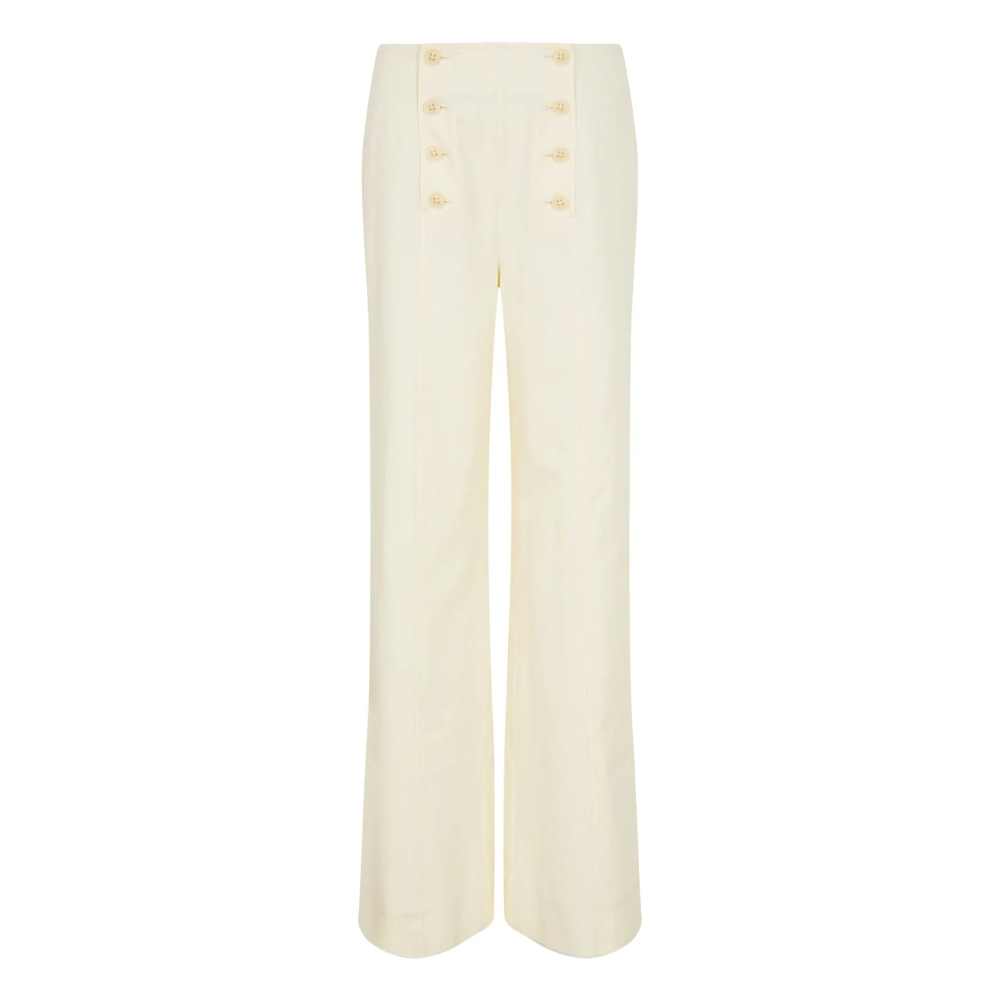 Pantalon Yalena | Ecru- Image produit n°0