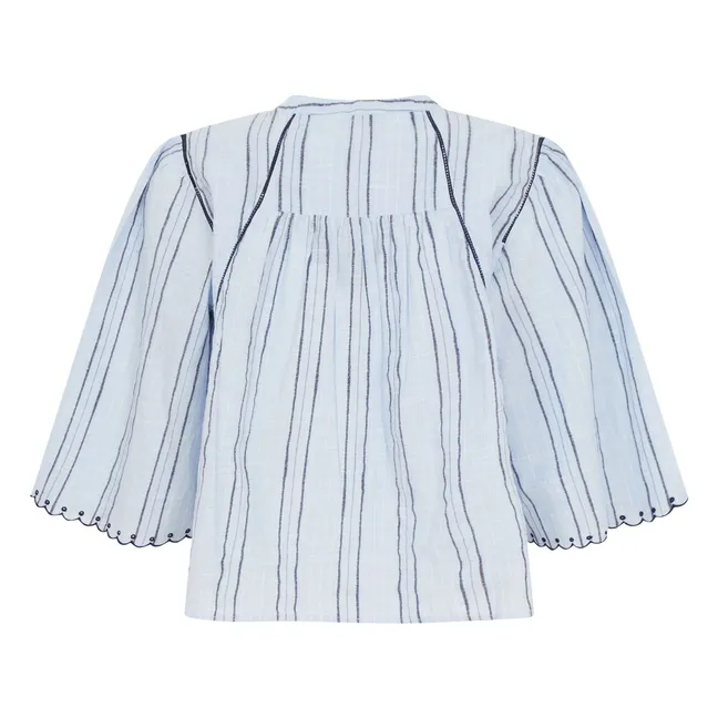 Blouse New Heraklion Rayures | Bleu ciel