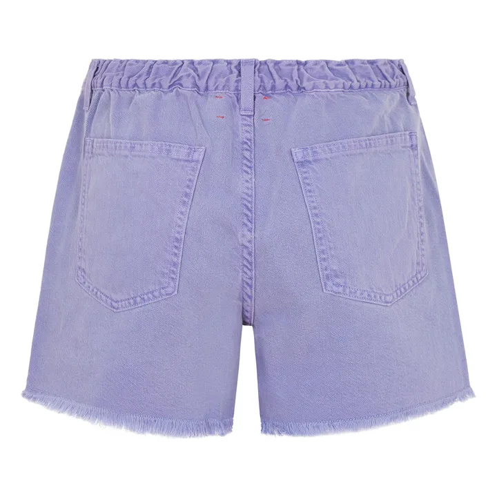 Short Hailey Denim | Violet- Image produit n°1