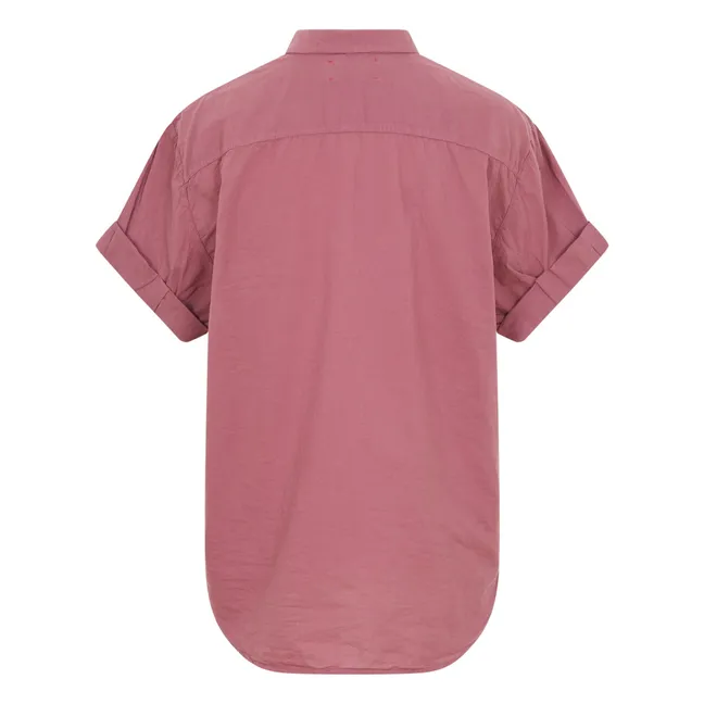 Chemise Channing Popeline de Coton | Bois de rose