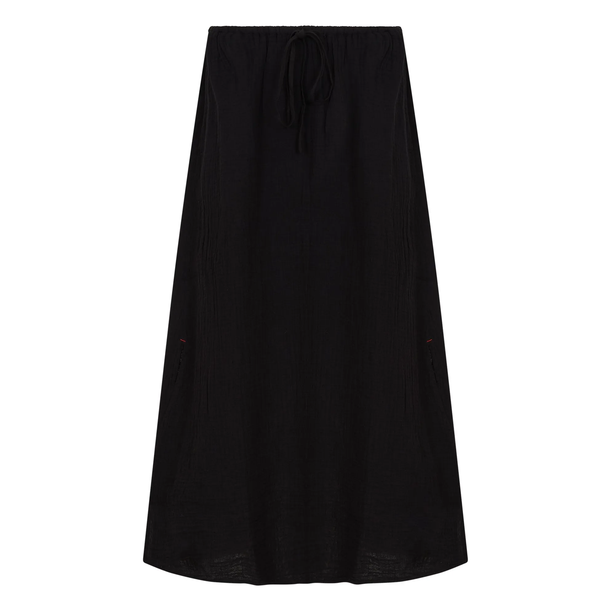 Xirena Black Avryll Cotton Gauze Skirt
