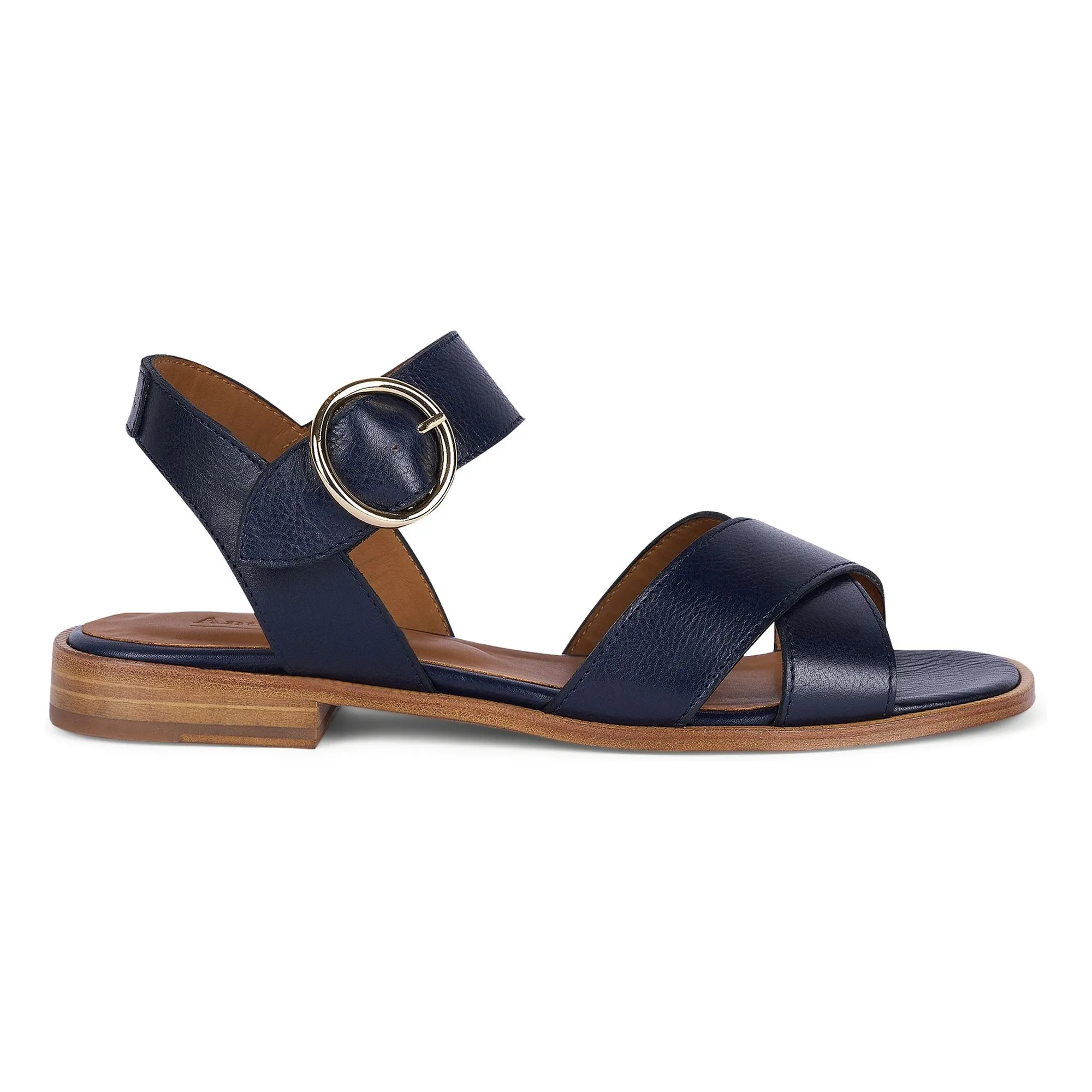 Anthology Paris Navy Blue Reims Shadow Sandals