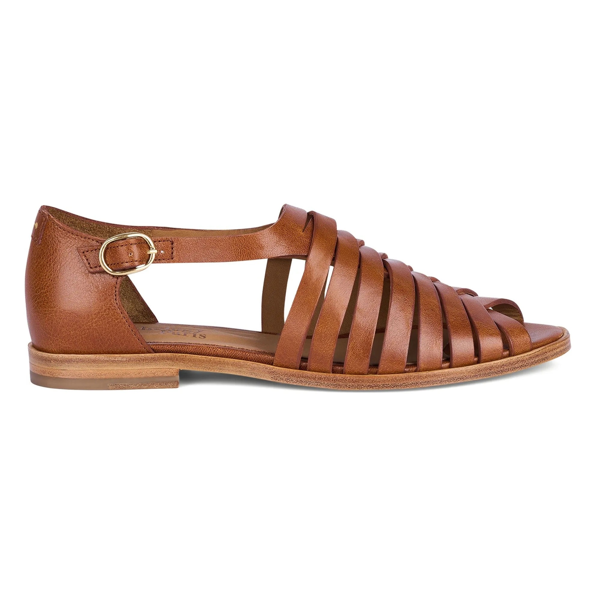 Anthology Paris Cognac Kuala Shadow Sandals