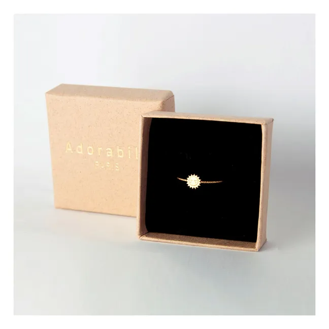 Anillo solar | Dorado