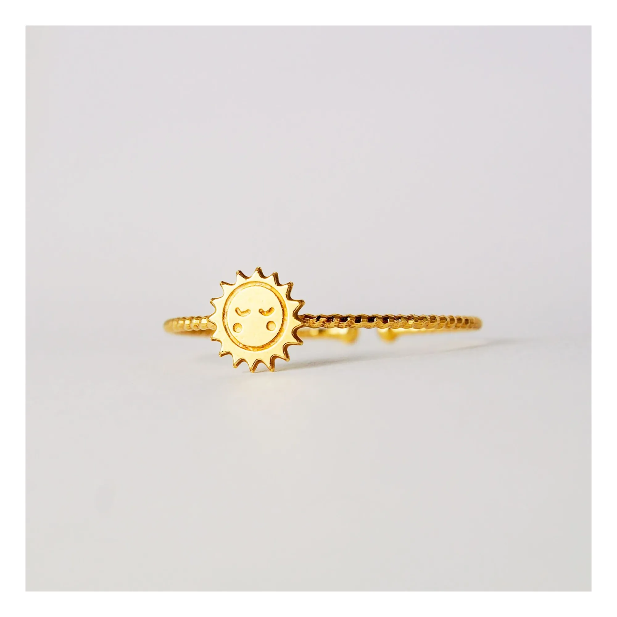 Adorabili Gold Sun Ring