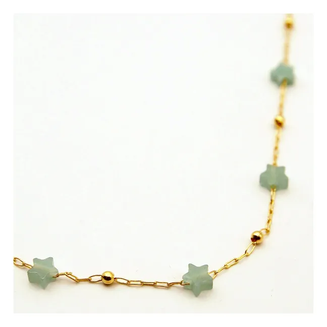 Collar Stone Star | Dorado