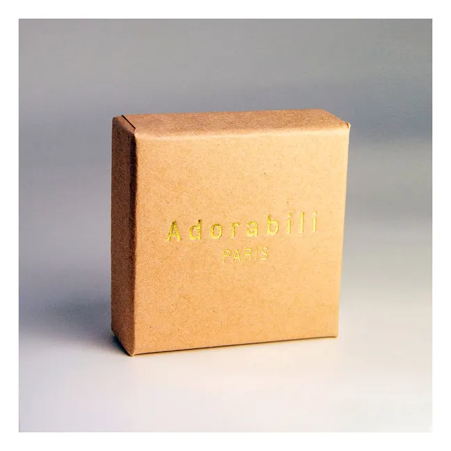 Asymmetrische Ohrringe Muschelschale | Gold