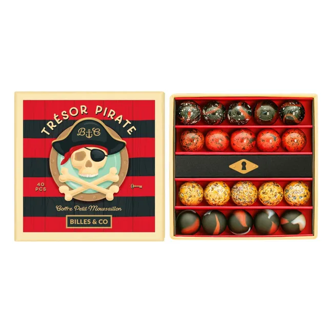 Juego de 40 canicas Pirate Treasure