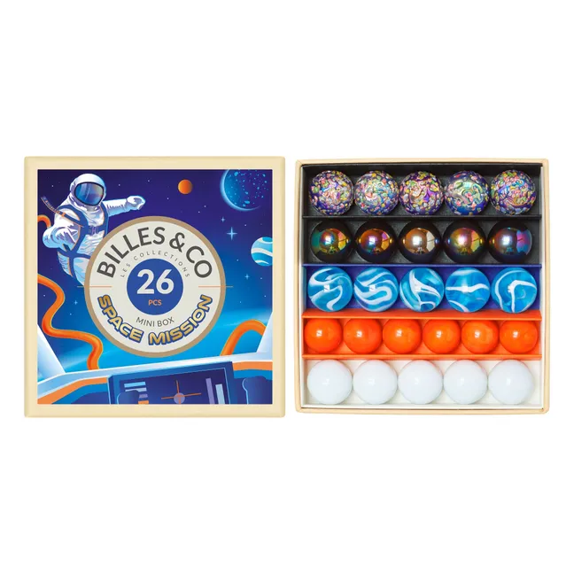 Coffret de 26 billes Space Mission