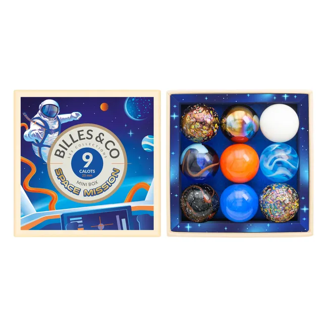 Set mit 9 Calots Space Mission