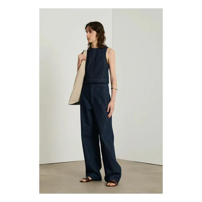 Top Eli Denim | Denim brut