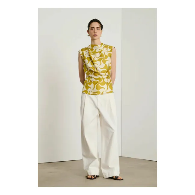 Top Eclat Seda | Amarillo
