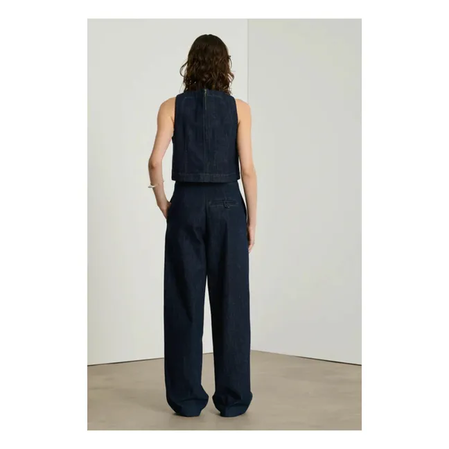 Top Eli Denim | Denim brut