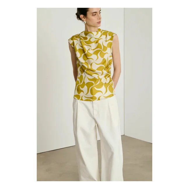 Top Eclat Seda | Amarillo