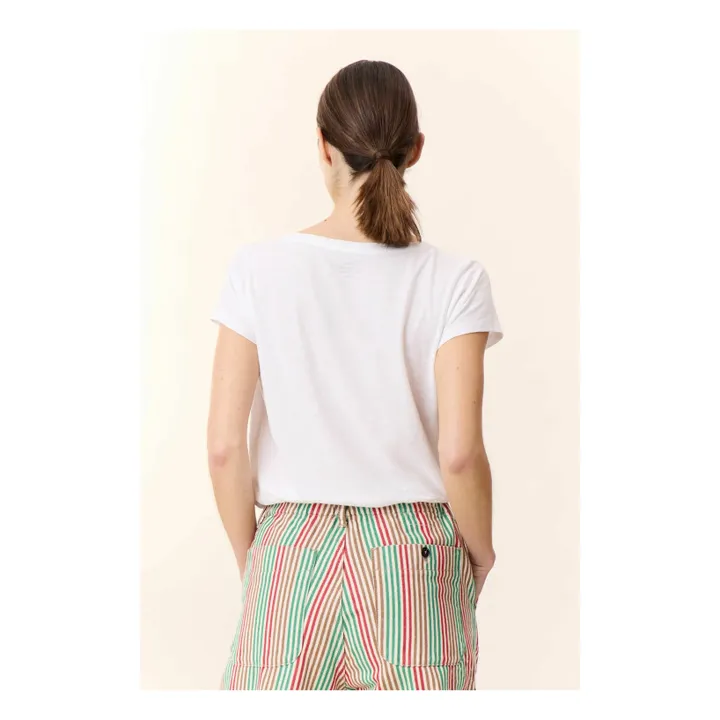 T-shirt Tonton Madone Coton Bio | Blanc- Image produit n°2