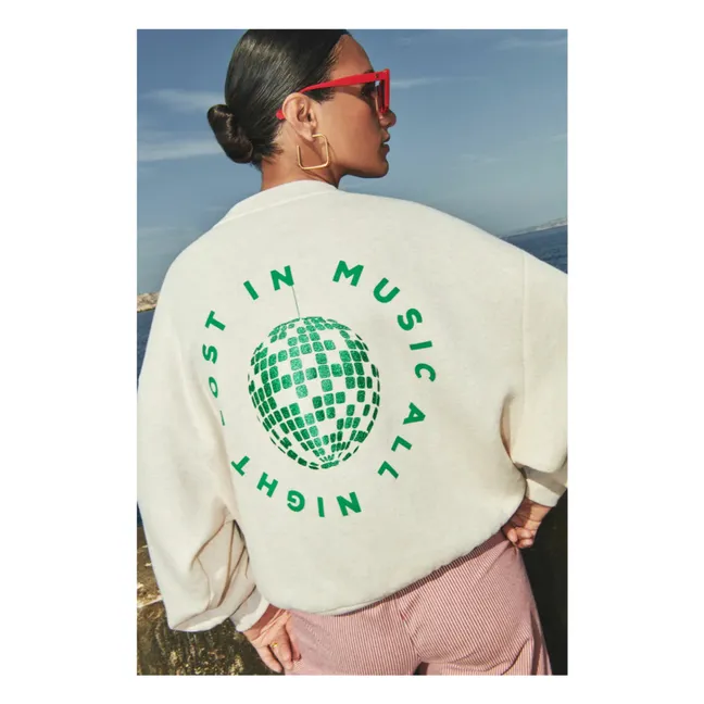 Sweat Bibi Disco | Ecru