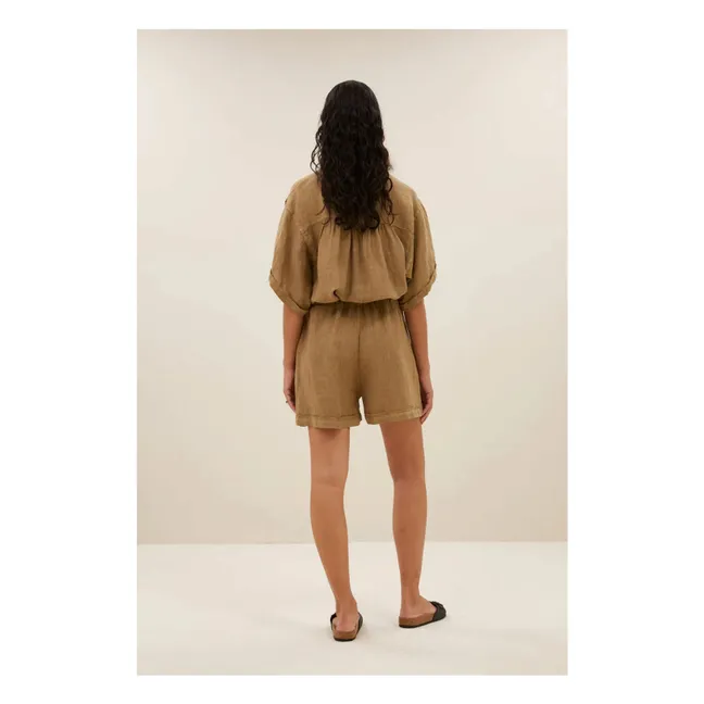 Short June Lin | Vert kaki