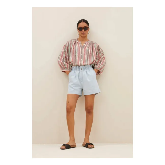 Short Léon Denim | Denim bleached