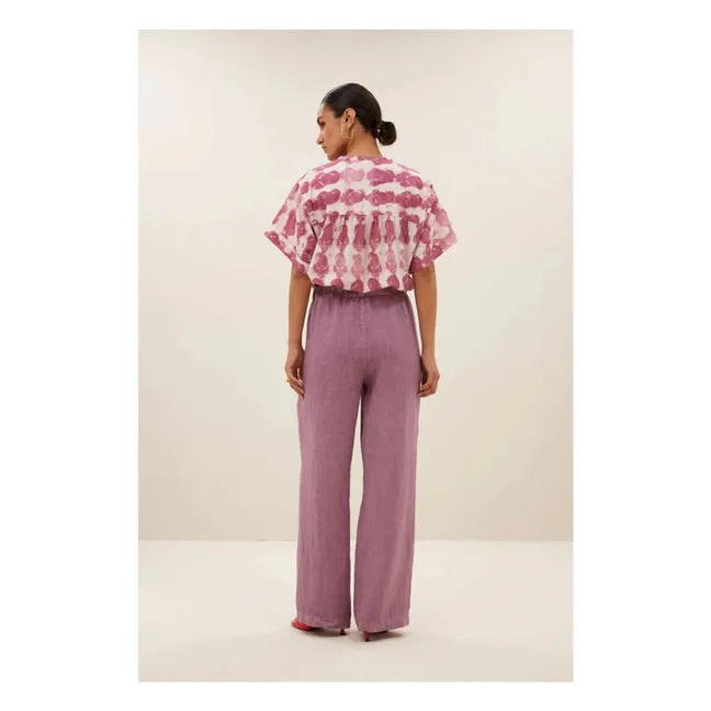 Blusa Amber Merlot | Rosa