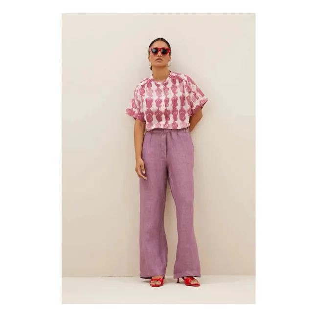 Blusa Amber Merlot | Rosa