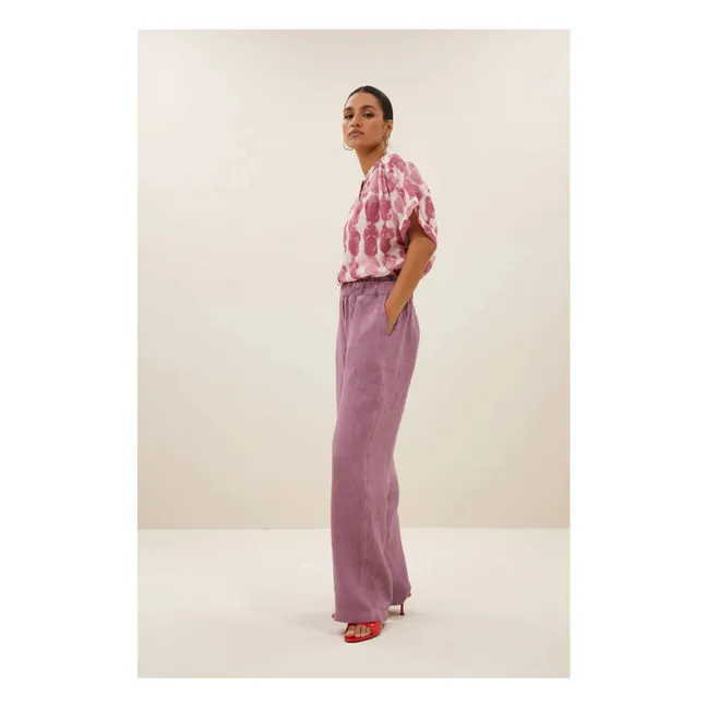 Blusa Amber Merlot | Rosa