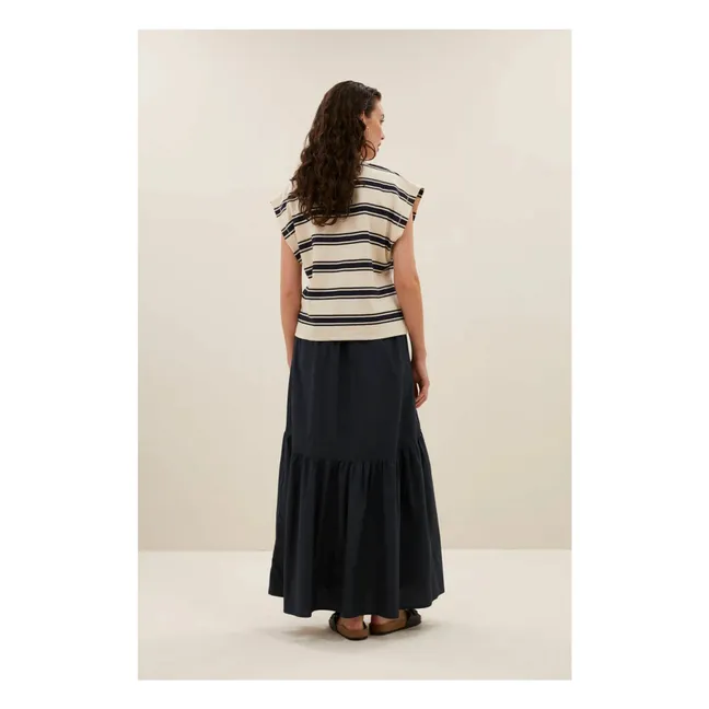 T-shirt Mason Rayures | Bleu marine