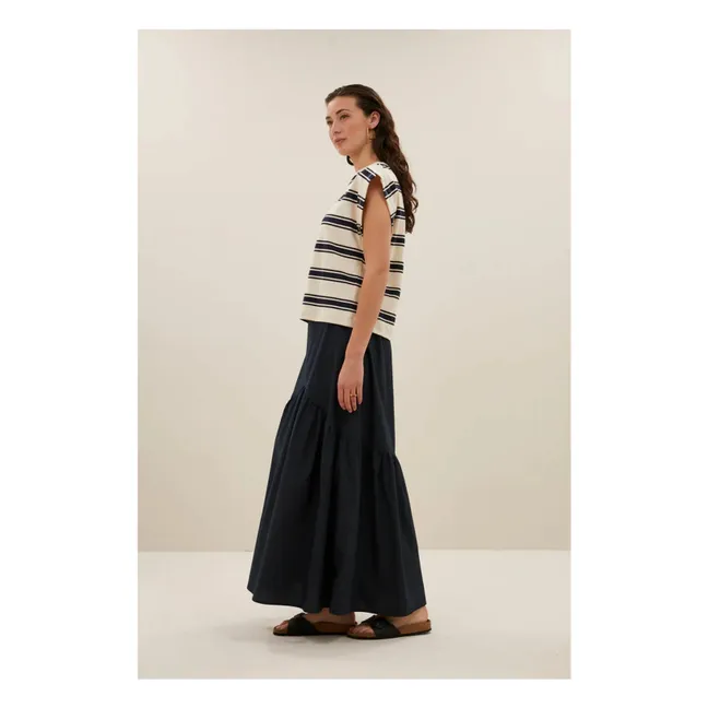 T-shirt Mason Rayures | Bleu marine