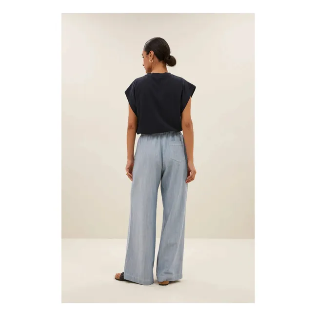 T-shirt Mason Open Lucky | Bleu nuit