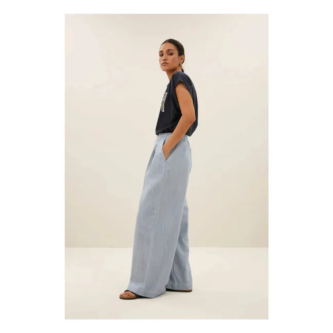 T-shirt Mason Open Lucky | Bleu nuit