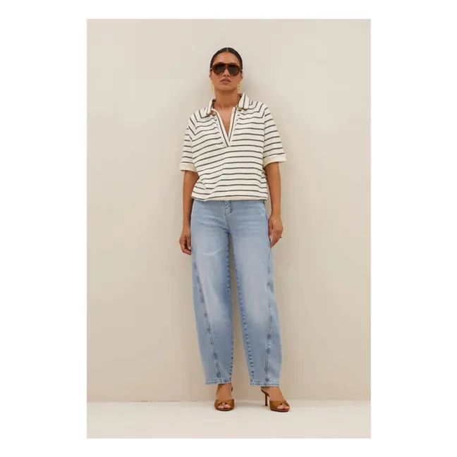 Polo Harper Breton Stripes | Negro