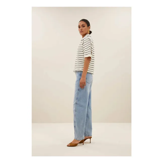 Polo Harper Breton Stripes | Negro