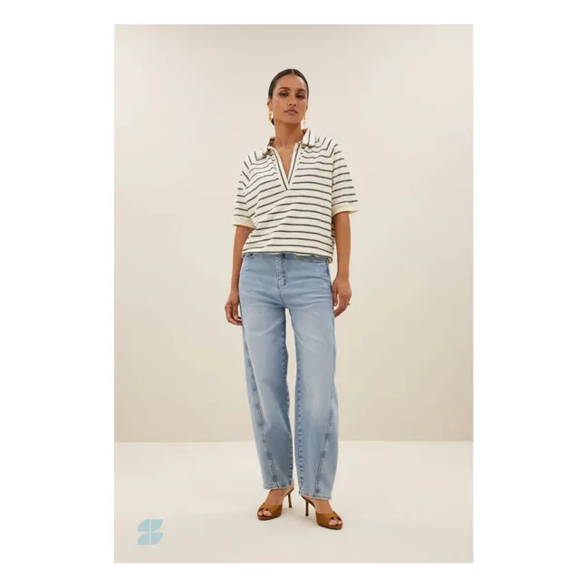 Polo Harper Breton Stripes | Negro