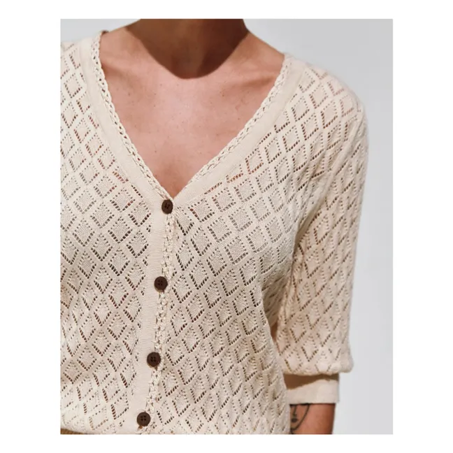 Bettina cardigan | Ecru