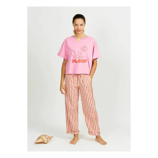 T-shirt Feiza Coton Bio | Rose