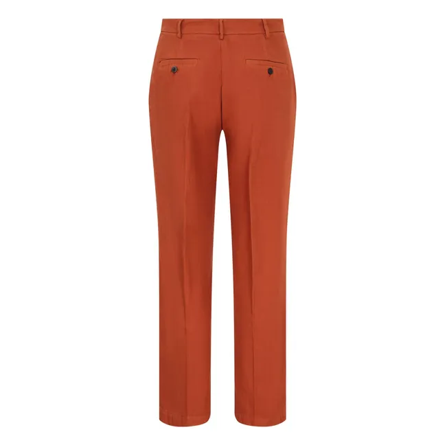Pantalón elástico de algodón | Arce