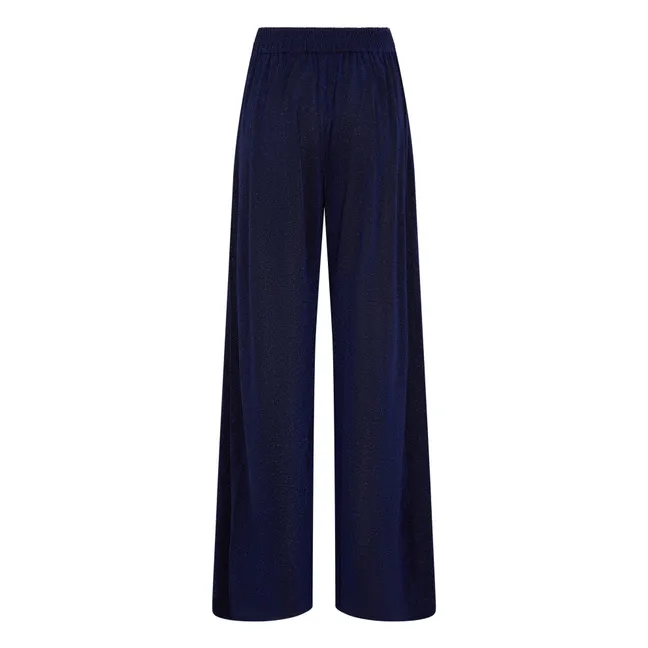 Pantalones Aspen Metallic | Azul Marino