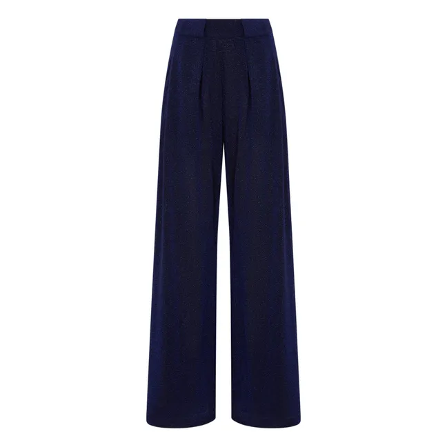 Pantalones Aspen Metallic | Azul Marino