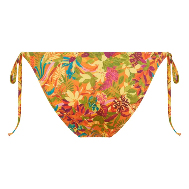 Bañador slip estampado Malene | Naranja