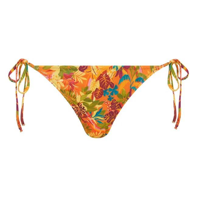 Bañador slip estampado Malene | Naranja
