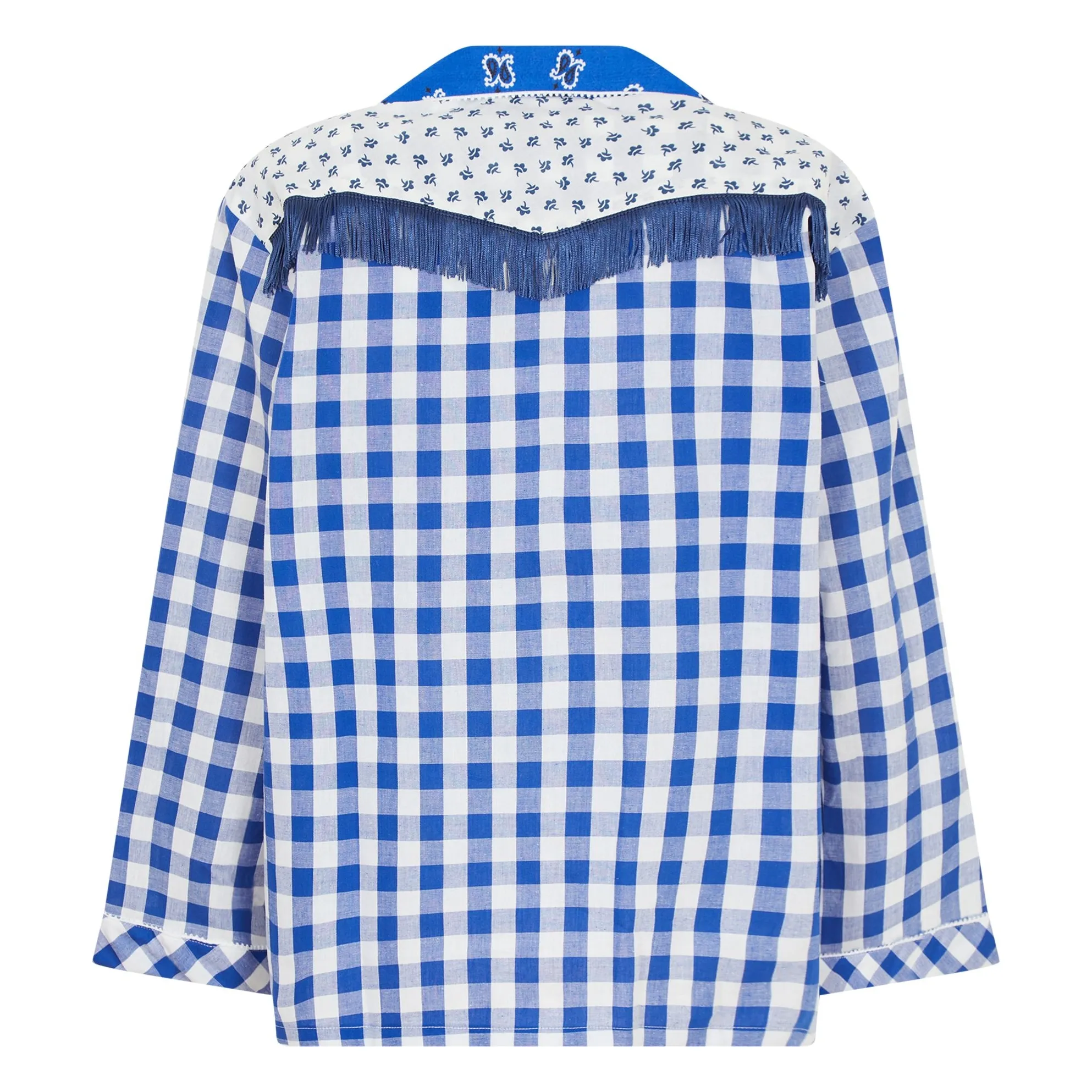 Paolina x Smallable - Blouse Douglas | Bleu- Image produit n°1
