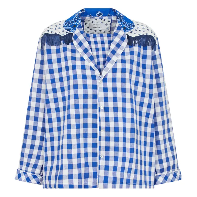 Paolina x Smallable - Blouse Douglas | Bleu