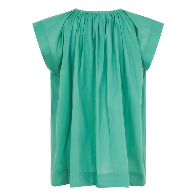 Blouse Sistelo Voile de Coton | Green